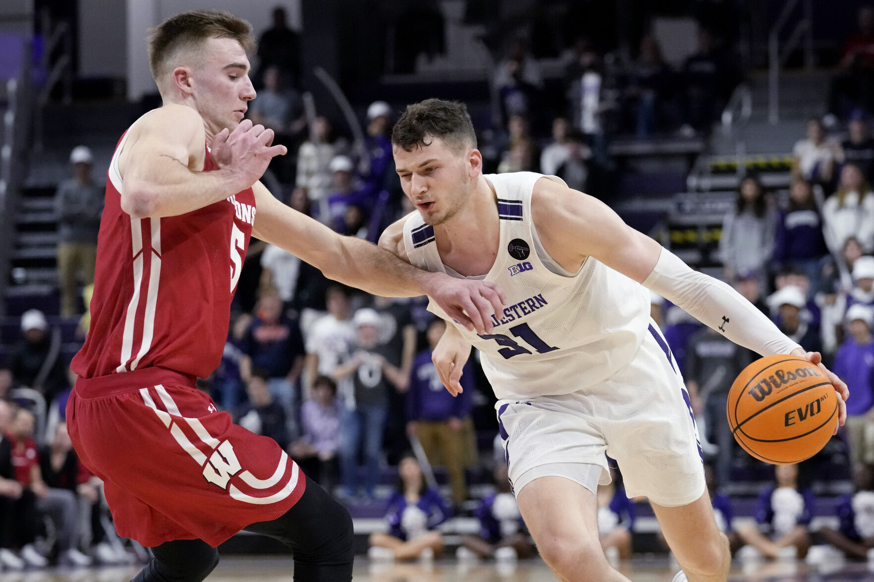Wisconsin Northwestern Basketball